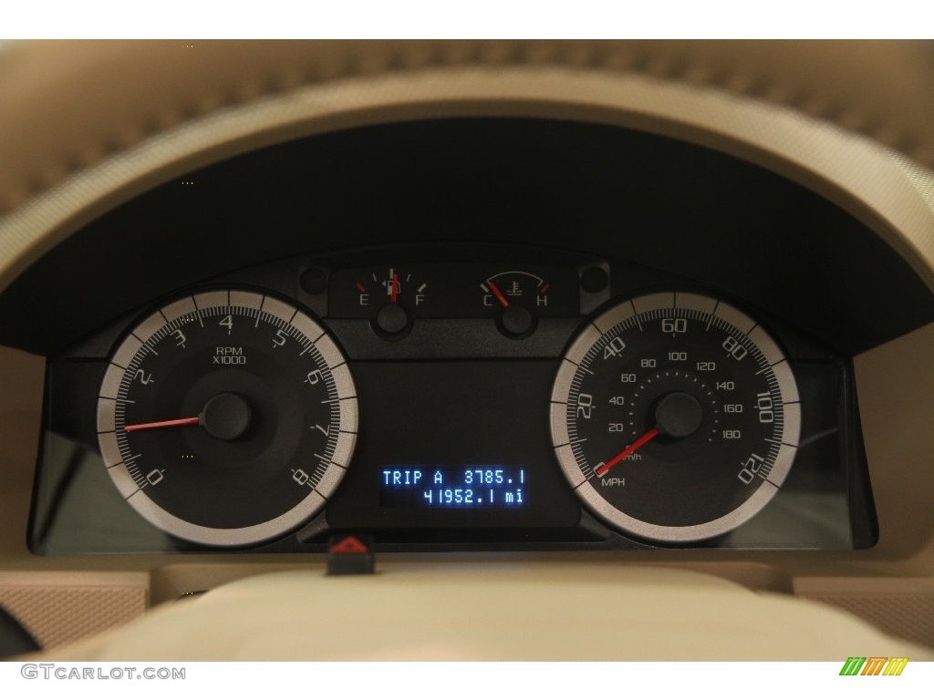2009 Escape Limited V6 4WD - Sangria Red Metallic / Camel photo #7