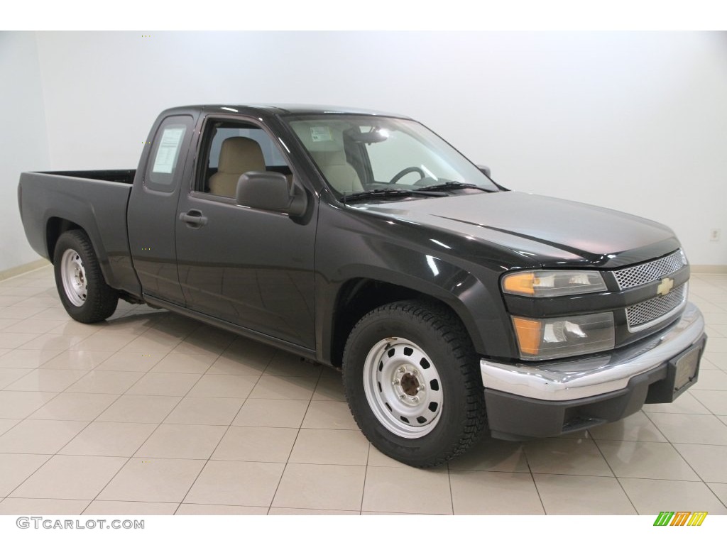 2006 i-Series Truck i-280 LS Extended Cab - Onyx Black / Medium Pewter photo #1