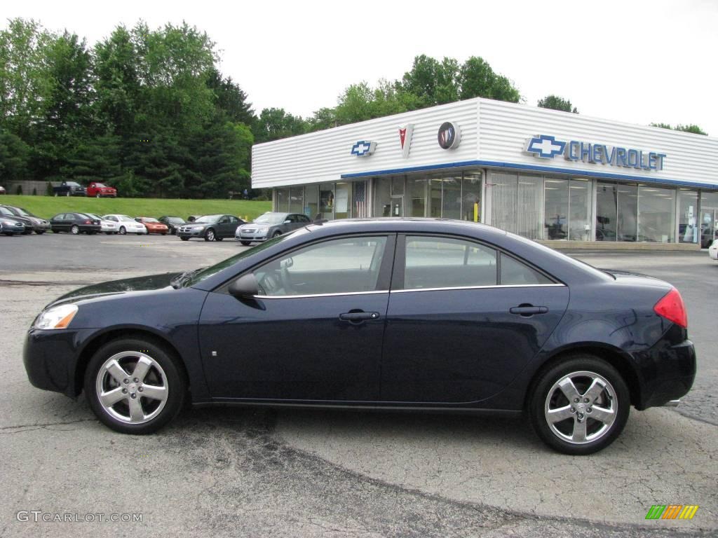 2008 G6 GT Sedan - Midnight Blue Metallic / Ebony Black photo #2