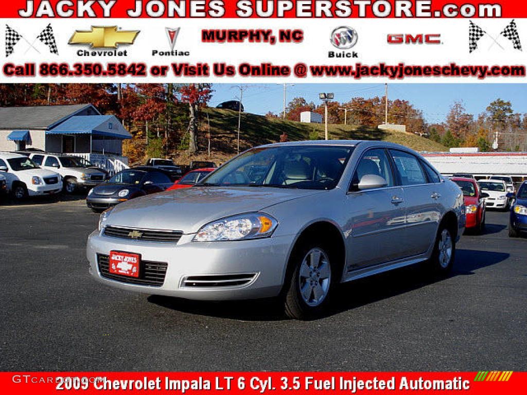 2009 Impala LT - Silver Ice Metallic / Gray photo #1