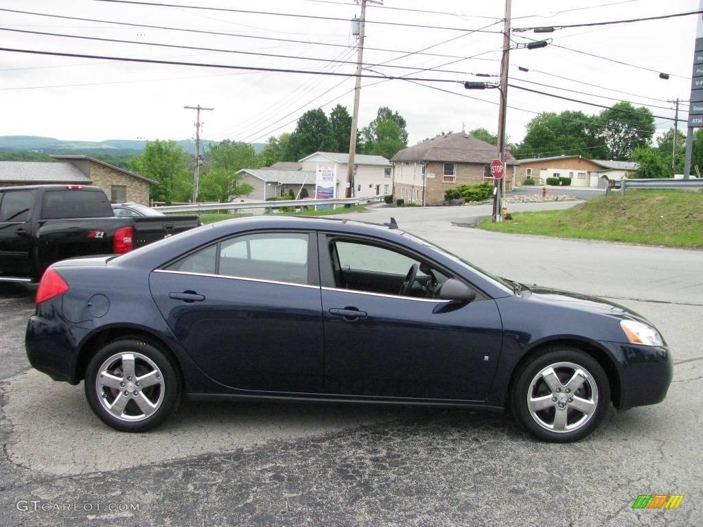 2008 G6 GT Sedan - Midnight Blue Metallic / Ebony Black photo #7
