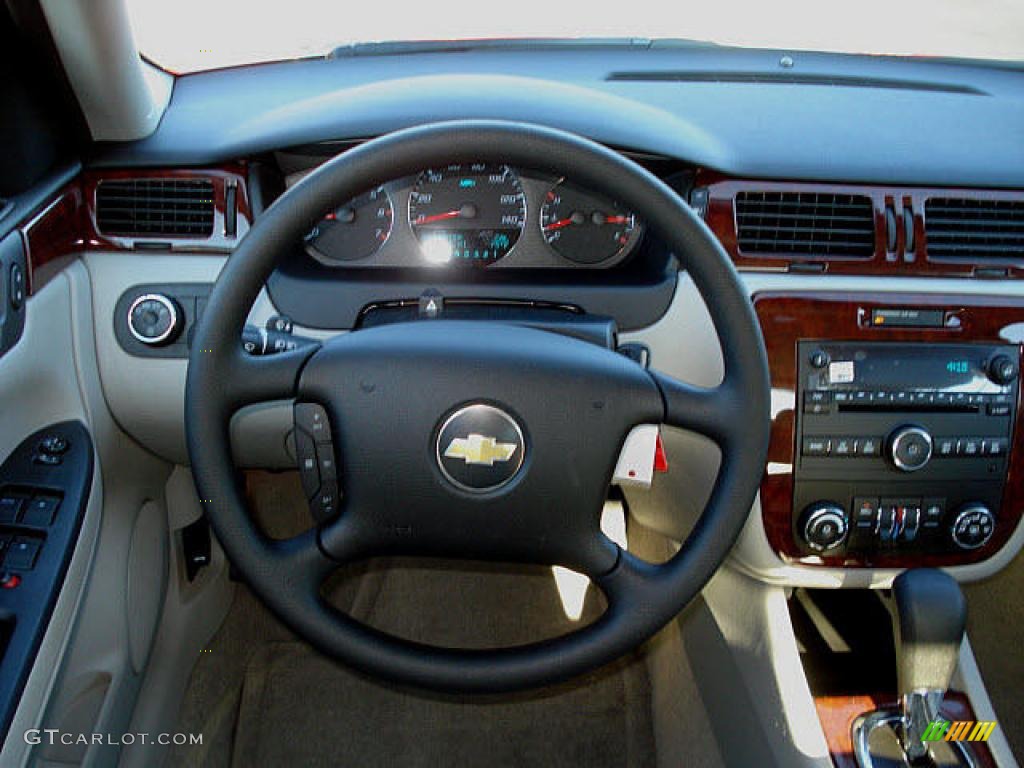 2009 Impala LT - Silver Ice Metallic / Gray photo #7