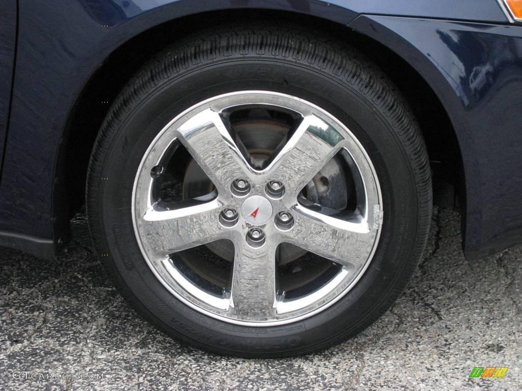 2008 G6 GT Sedan - Midnight Blue Metallic / Ebony Black photo #8