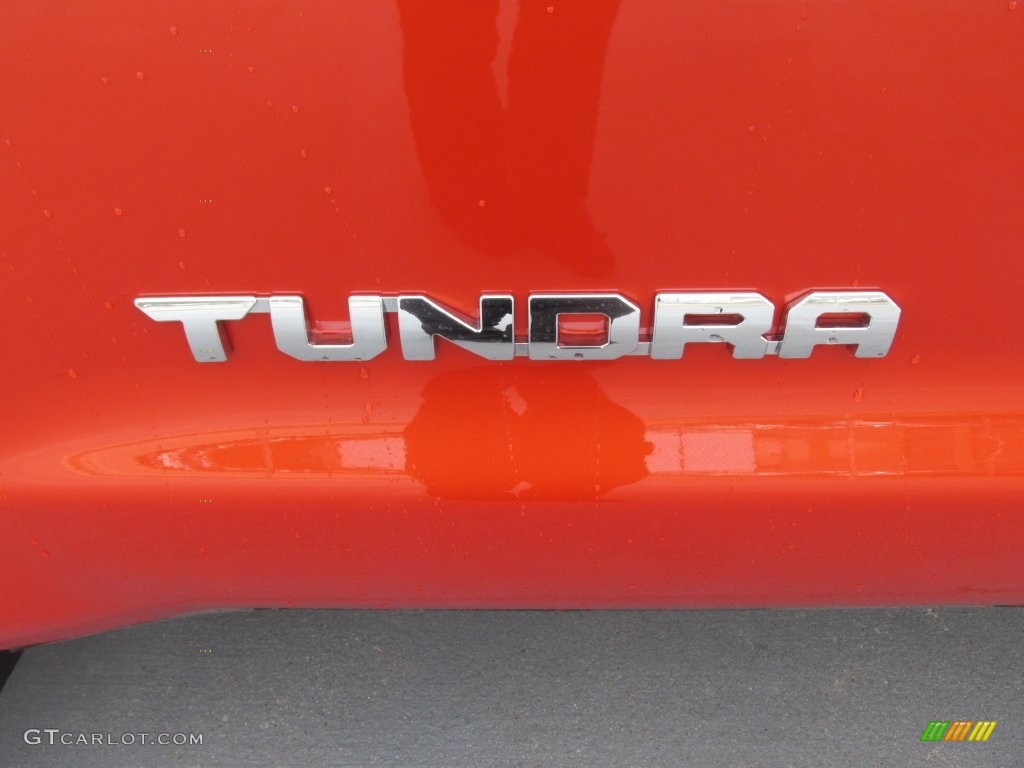 2016 Tundra SR5 CrewMax 4x4 - Inferno Orange / Black photo #14