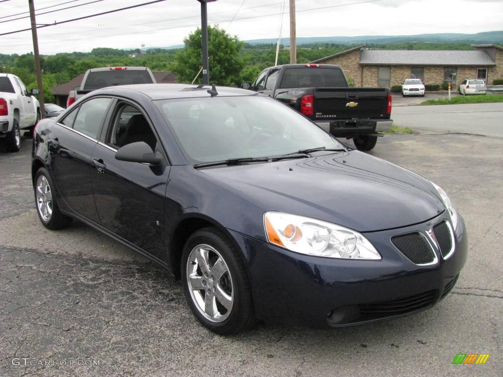 2008 G6 GT Sedan - Midnight Blue Metallic / Ebony Black photo #10