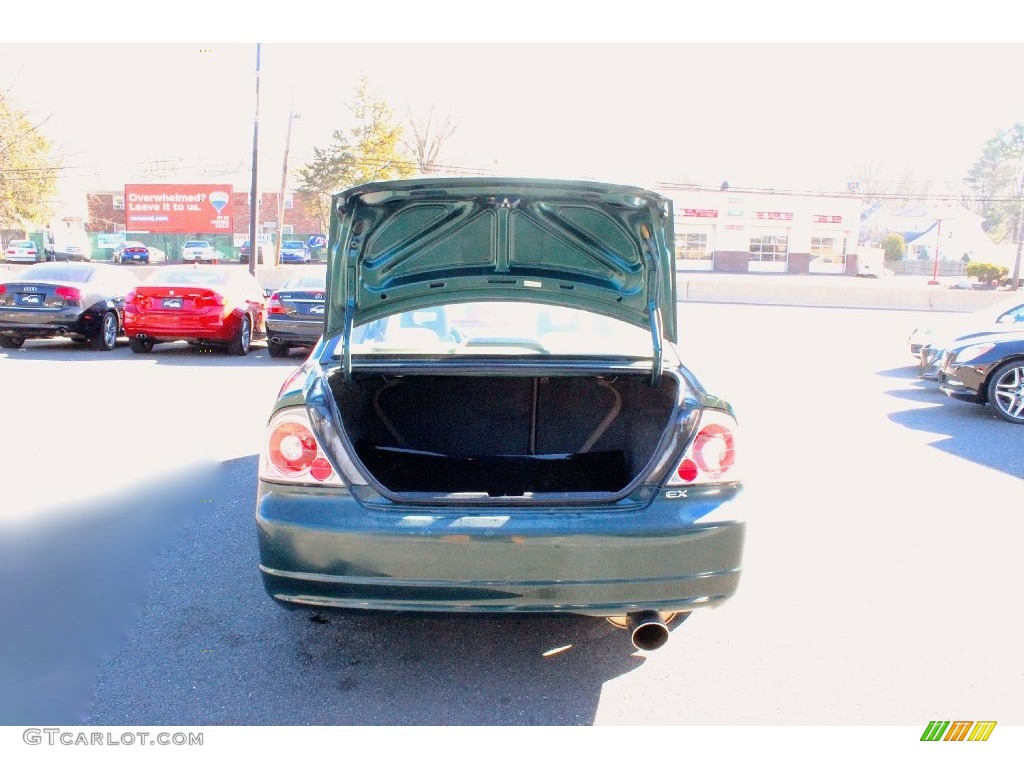 2001 Civic EX Coupe - Clover Green / Beige photo #31