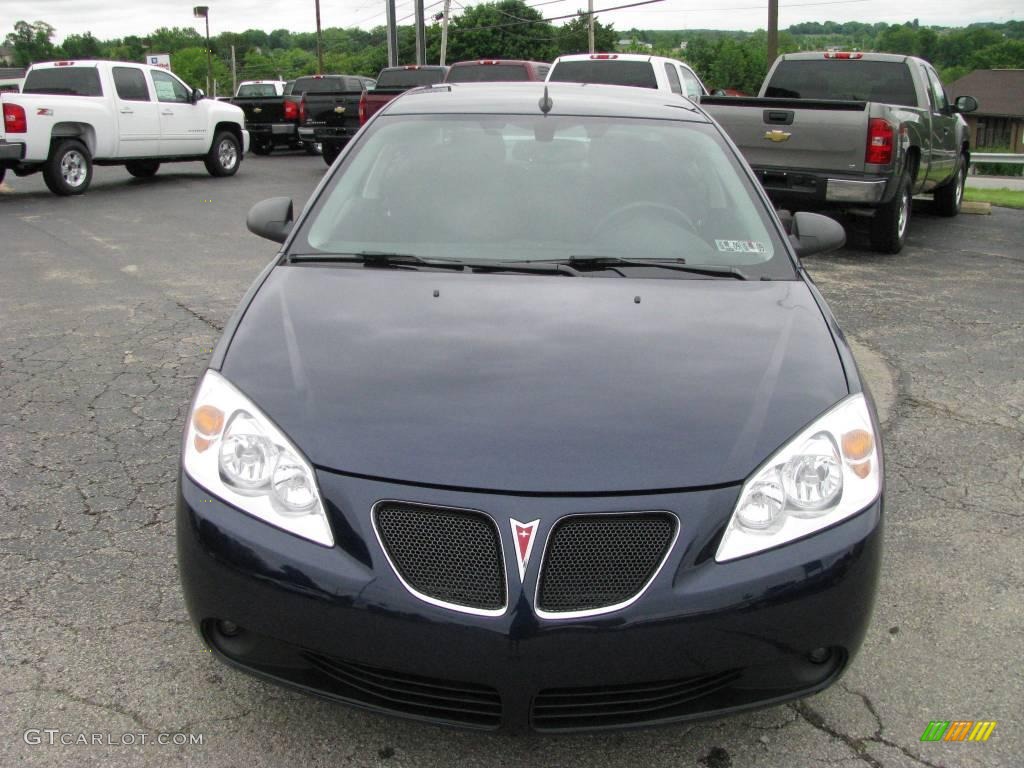 2008 G6 GT Sedan - Midnight Blue Metallic / Ebony Black photo #11