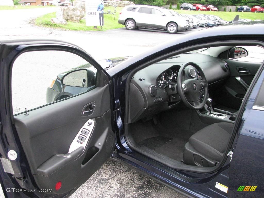 2008 G6 GT Sedan - Midnight Blue Metallic / Ebony Black photo #13