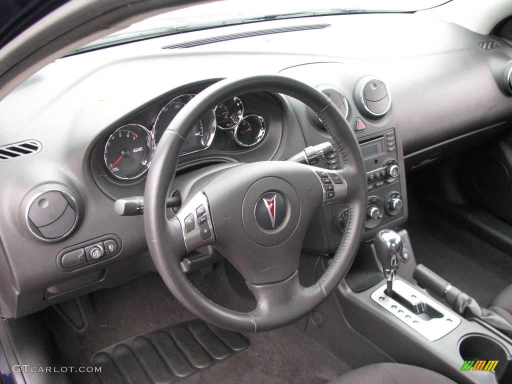 2008 G6 GT Sedan - Midnight Blue Metallic / Ebony Black photo #14