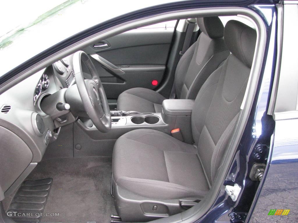 2008 G6 GT Sedan - Midnight Blue Metallic / Ebony Black photo #16