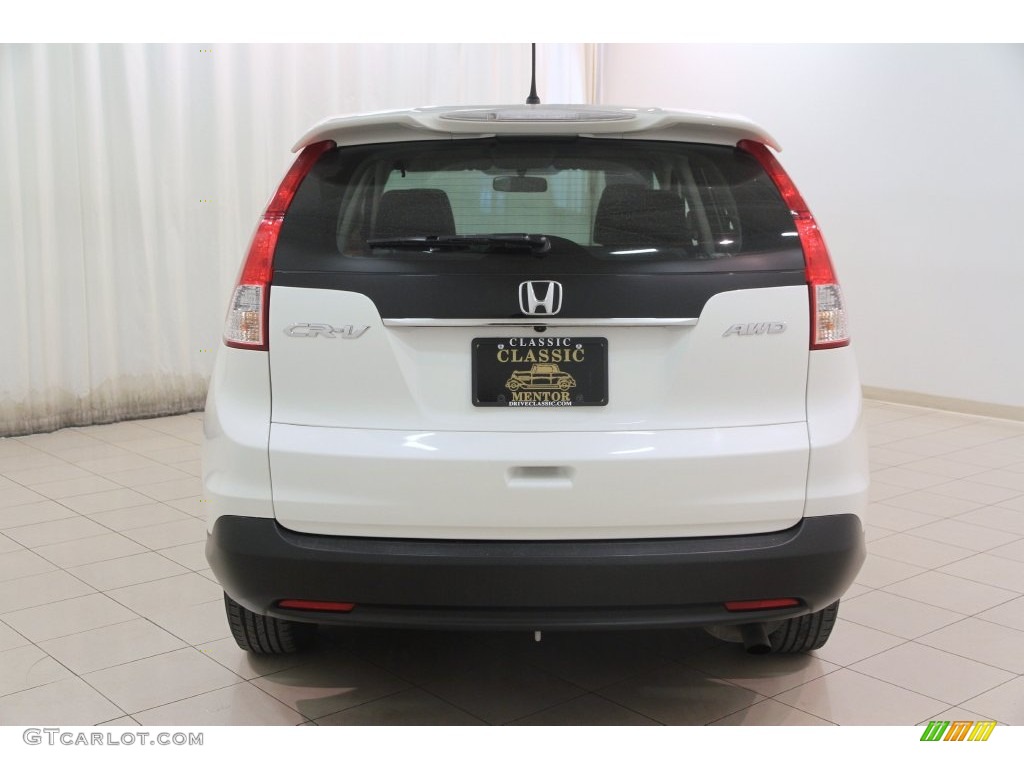 2013 CR-V LX AWD - White Diamond Pearl / Gray photo #15