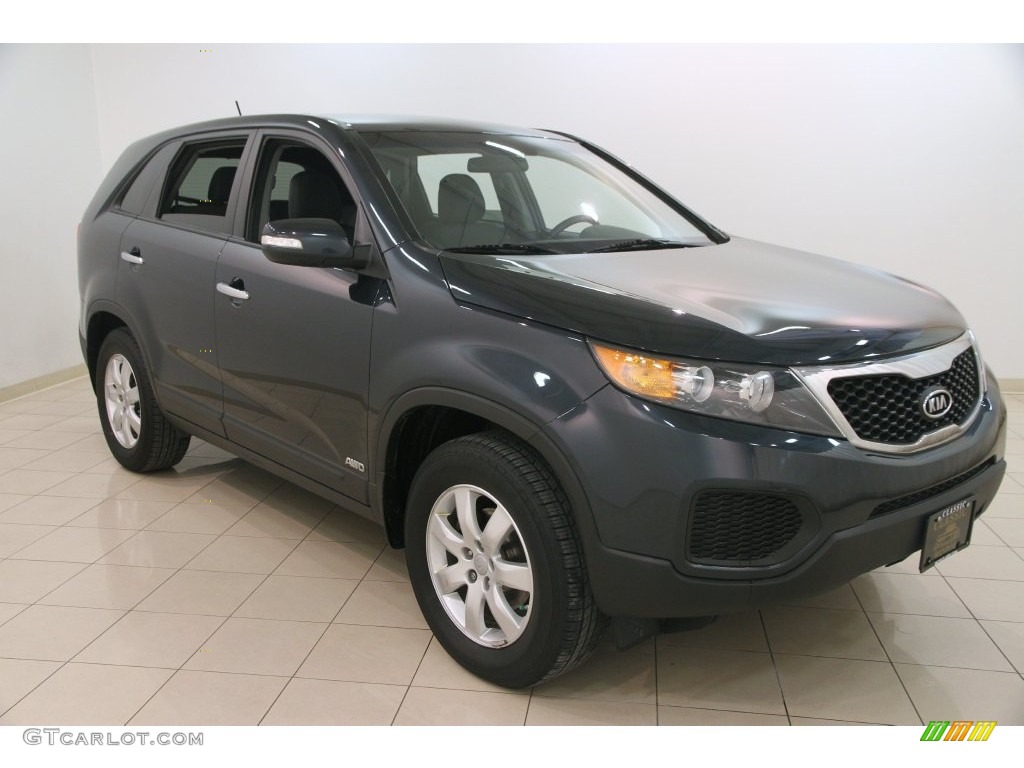 2013 Sorento LX AWD - Baltic Blue / Black photo #1