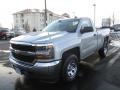 Silver Ice Metallic - Silverado 1500 WT Regular Cab 4x4 Photo No. 2