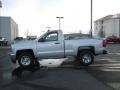 Silver Ice Metallic - Silverado 1500 WT Regular Cab 4x4 Photo No. 4