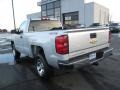 Silver Ice Metallic - Silverado 1500 WT Regular Cab 4x4 Photo No. 5