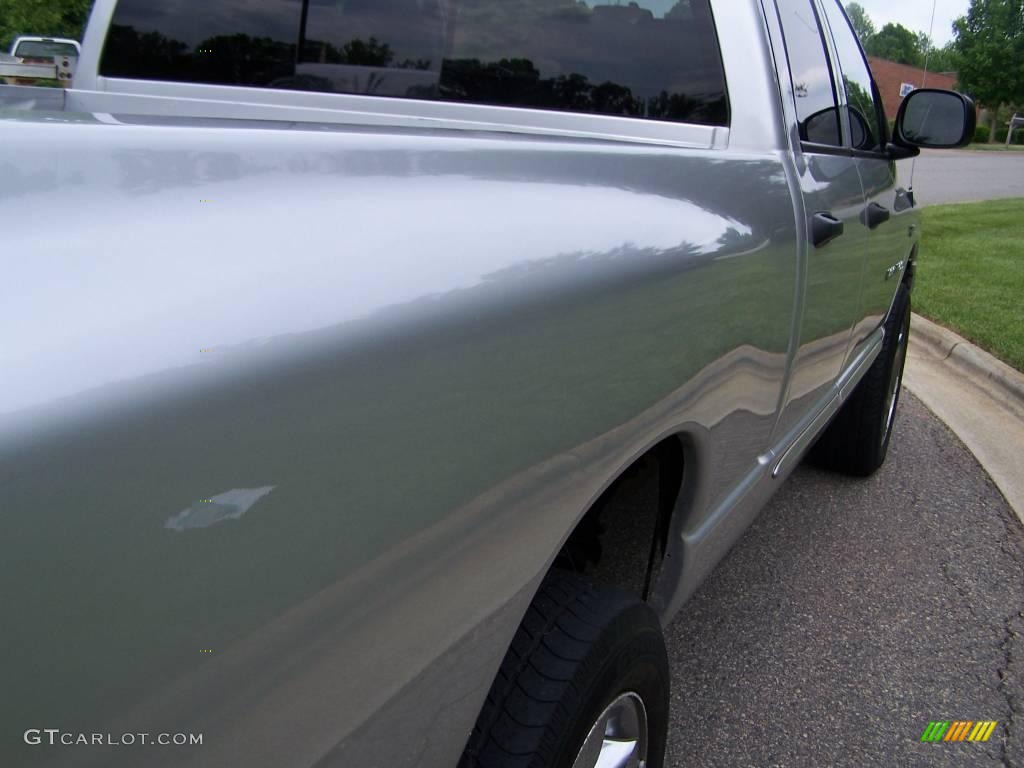 2006 Ram 1500 SLT Quad Cab 4x4 - Bright Silver Metallic / Medium Slate Gray photo #7