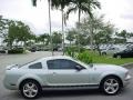 2006 Satin Silver Metallic Ford Mustang V6 Premium Coupe  photo #2