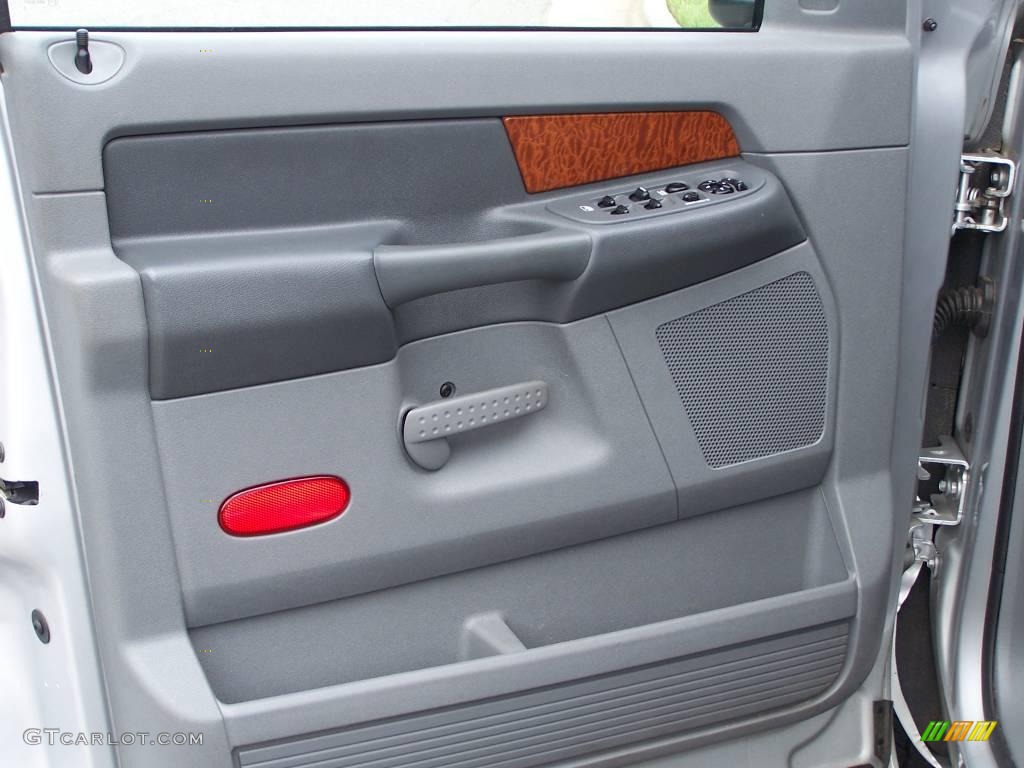 2006 Ram 1500 SLT Quad Cab 4x4 - Bright Silver Metallic / Medium Slate Gray photo #12