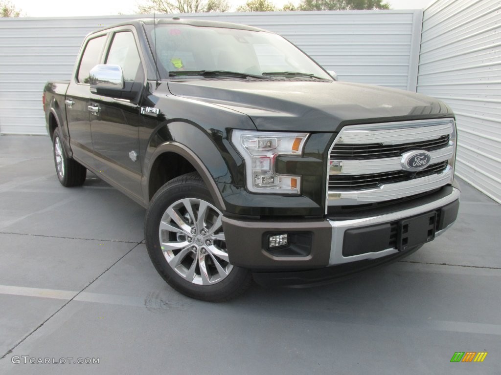 2016 F150 King Ranch SuperCrew - Green Gem / King Ranch Java photo #2