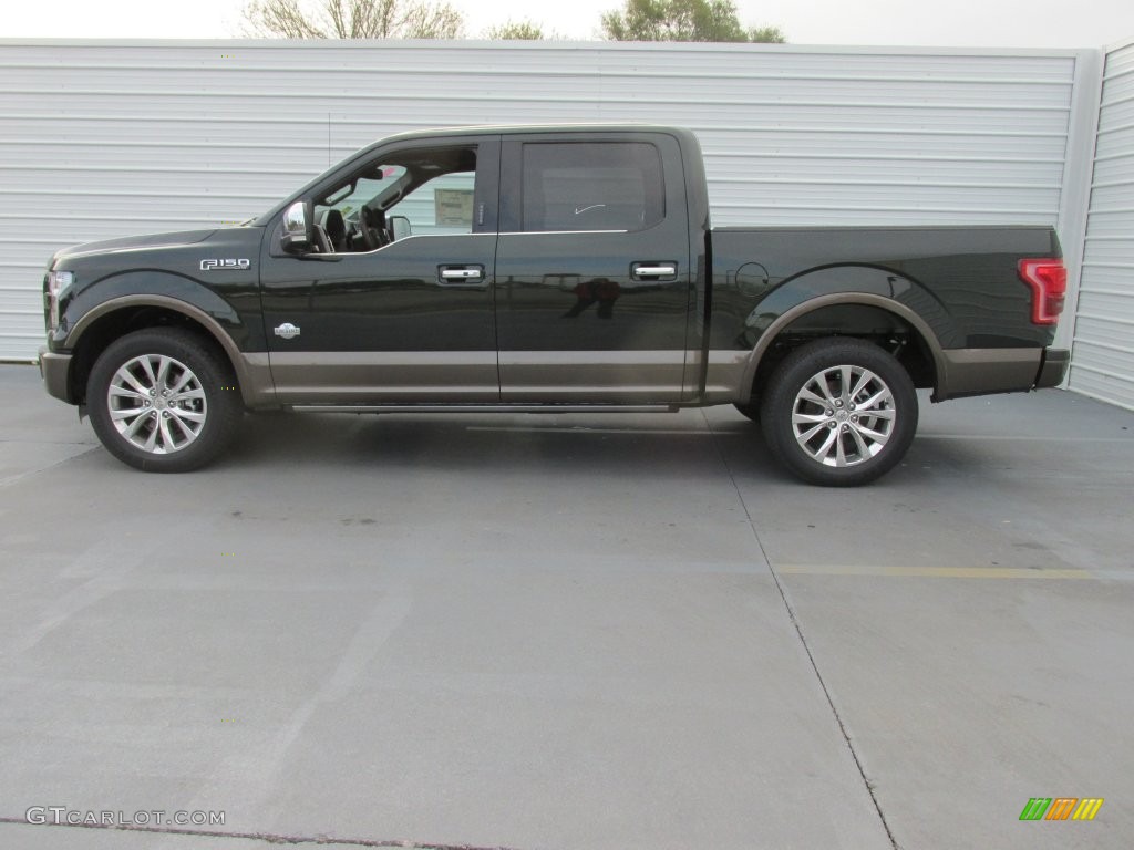 2016 F150 King Ranch SuperCrew - Green Gem / King Ranch Java photo #6