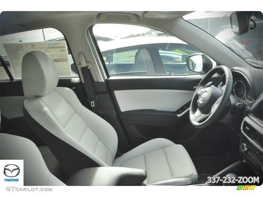 2016 CX-5 Grand Touring AWD - Crystal White Pearl Mica / Parchment photo #4