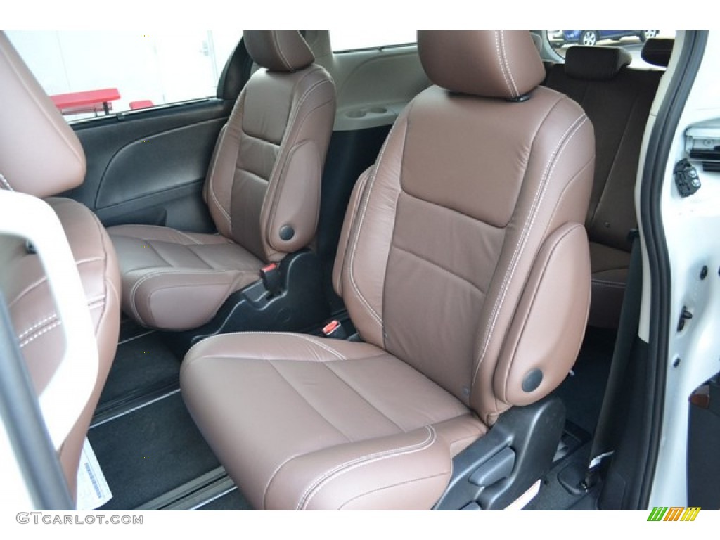 2016 Toyota Sienna Limited Premium AWD Rear Seat Photo #109906657