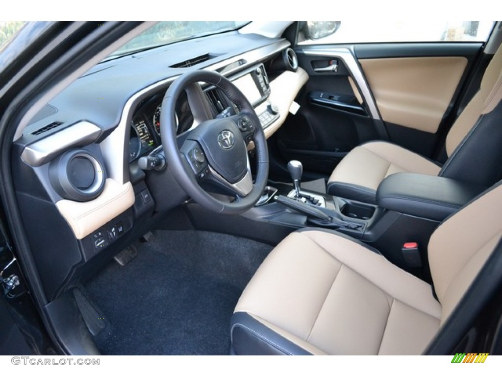 Nutmeg Interior 2016 Toyota RAV4 Limited Hybrid AWD Photo #109906960