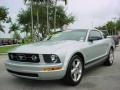 2006 Satin Silver Metallic Ford Mustang V6 Premium Coupe  photo #7