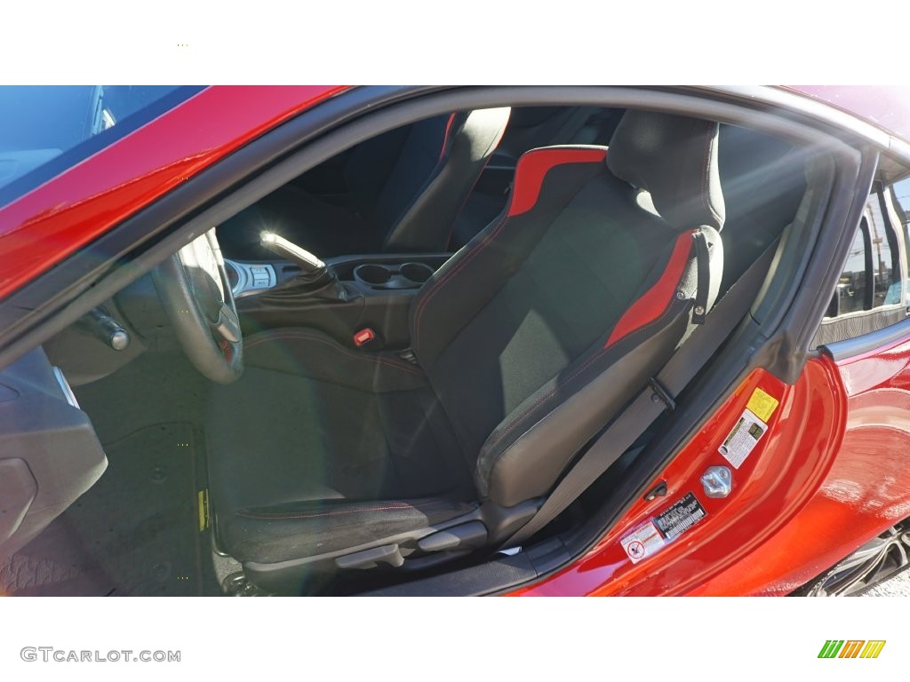 2013 FR-S Sport Coupe - Firestorm Red / Black/Red Accents photo #10
