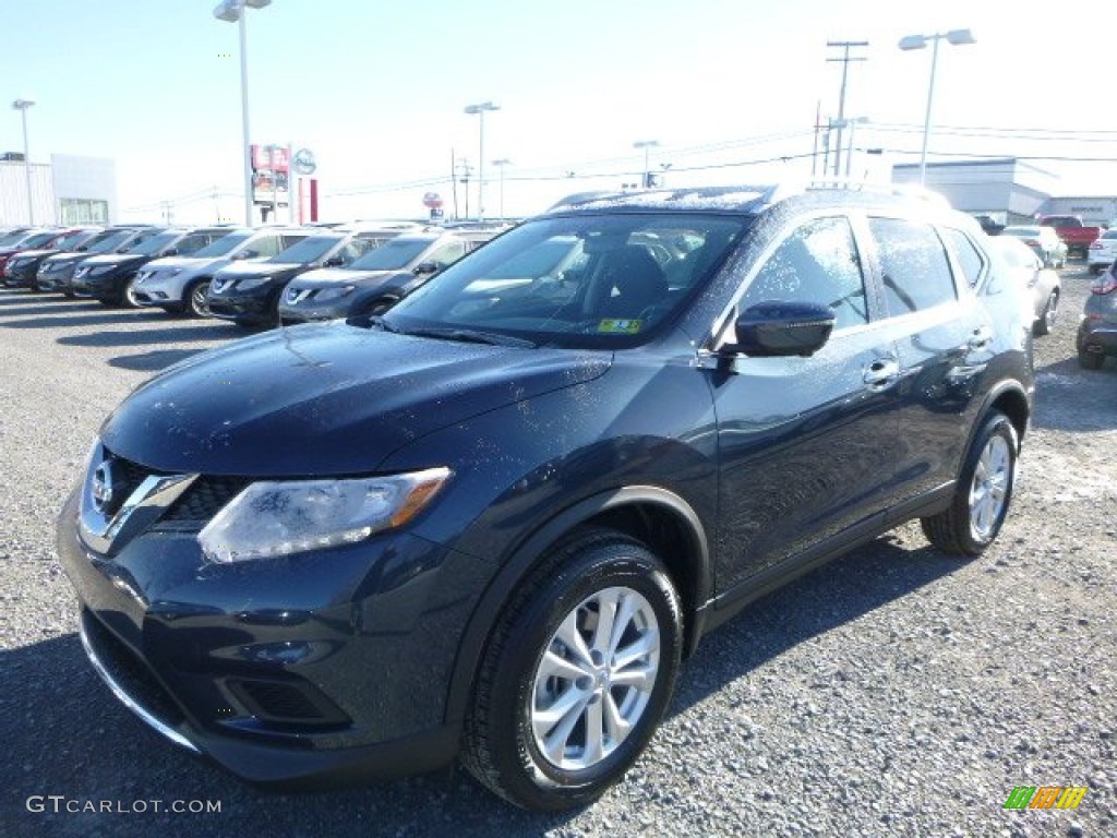 2016 Rogue SV AWD - Arctic Blue Metallic / Charcoal photo #11