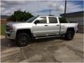 2015 Silver Ice Metallic Chevrolet Silverado 2500HD LT Crew Cab 4x4  photo #2