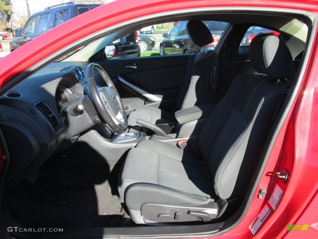 2009 Altima 2.5 S Coupe - Code Red Metallic / Charcoal photo #11