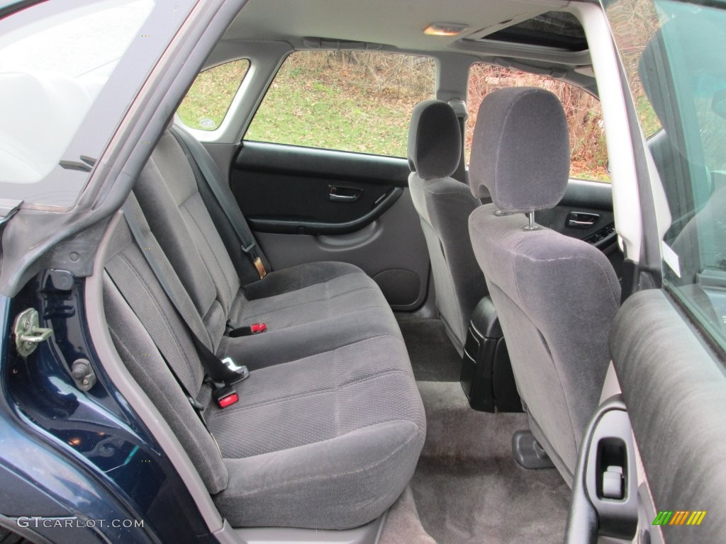 2003 Legacy L Sedan - Mystic Blue Pearl / Gray photo #18
