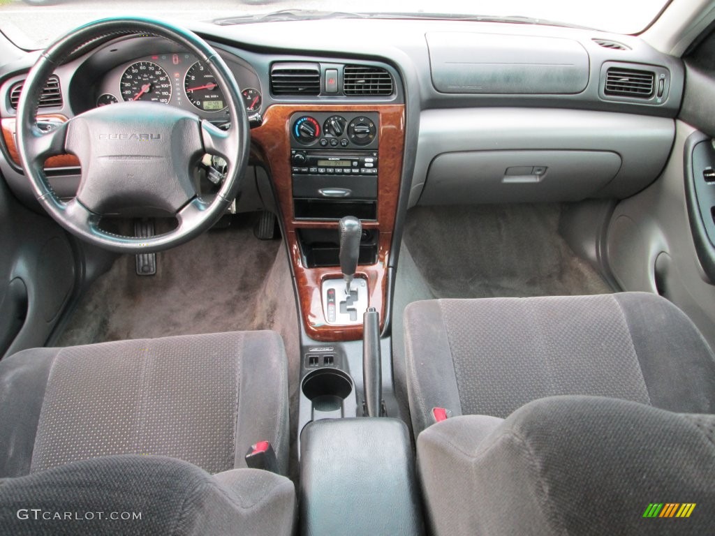2003 Legacy L Sedan - Mystic Blue Pearl / Gray photo #23