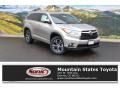 2016 Creme Brulee Mica Toyota Highlander XLE AWD  photo #1