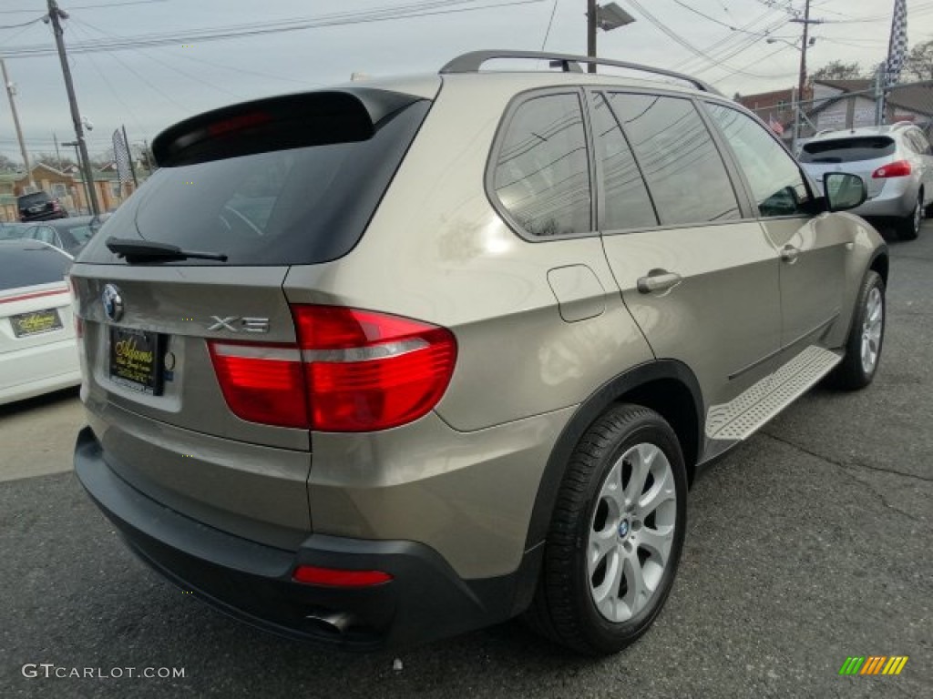 2007 X5 3.0si - Platinum Bronze Metallic / Sand Beige photo #5