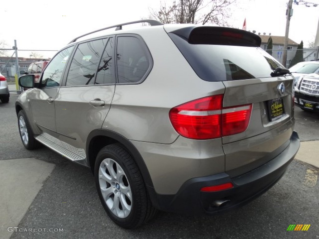 2007 X5 3.0si - Platinum Bronze Metallic / Sand Beige photo #7