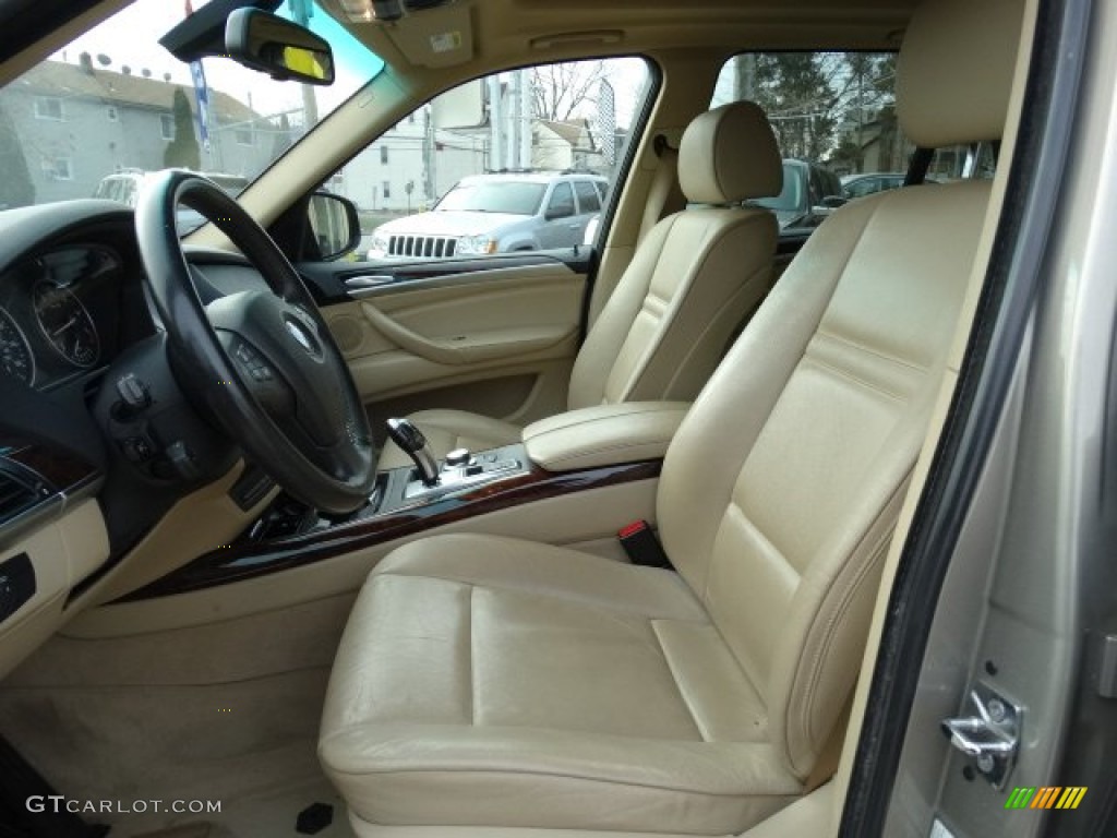 2007 X5 3.0si - Platinum Bronze Metallic / Sand Beige photo #9