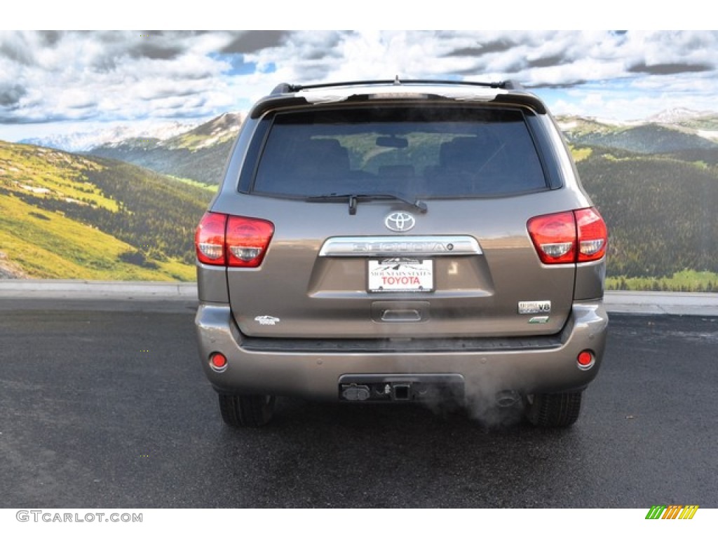 2016 Sequoia Platinum 4x4 - Pyrite Mica / Sand Beige photo #4