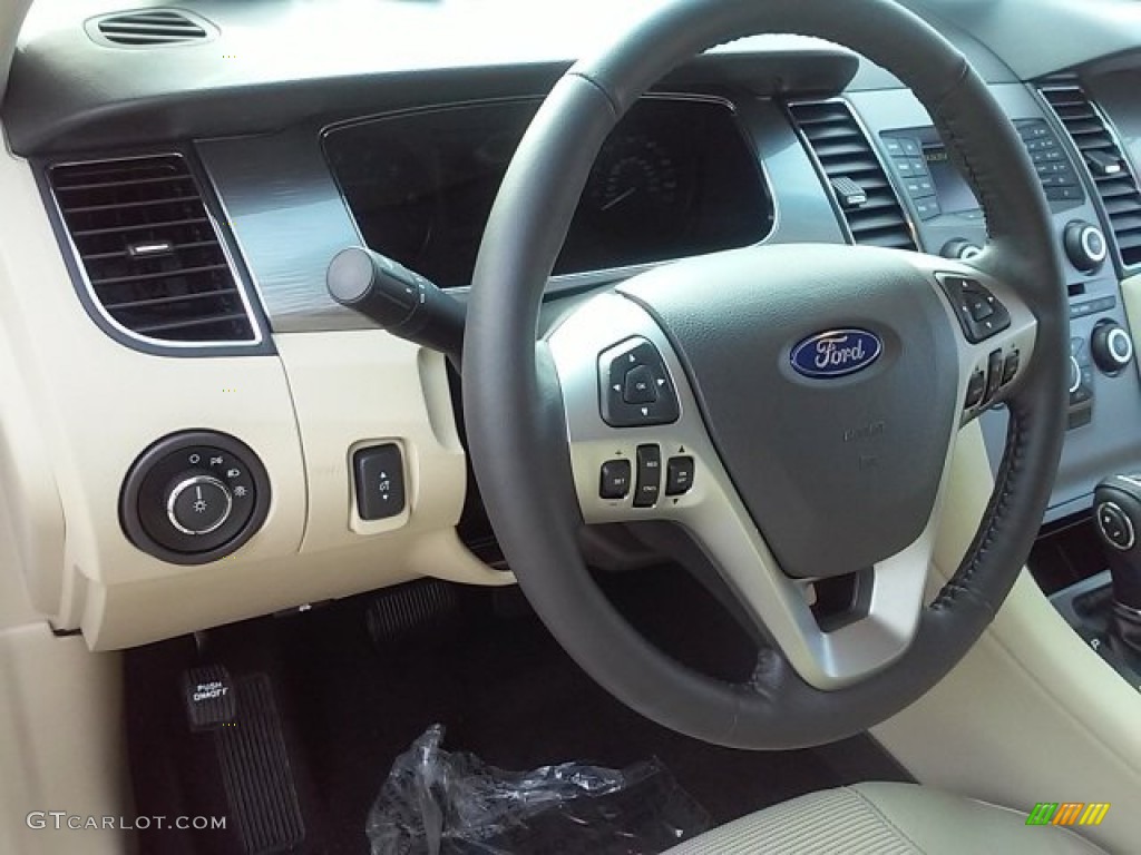 2015 Taurus SEL - Oxford White / Dune photo #22