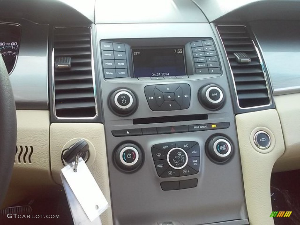 2015 Taurus SEL - Oxford White / Dune photo #26