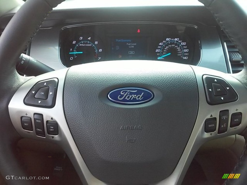 2015 Taurus SEL - Oxford White / Dune photo #28