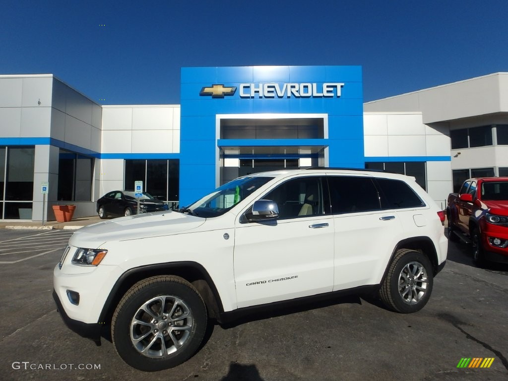 Bright White Jeep Grand Cherokee