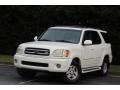 Natural White 2002 Toyota Sequoia Limited 4WD