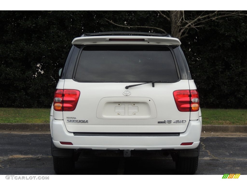 2002 Sequoia Limited 4WD - Natural White / Charcoal photo #8