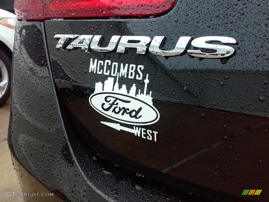2015 Taurus SEL - Tuxedo Black Metallic / Charcoal Black photo #9