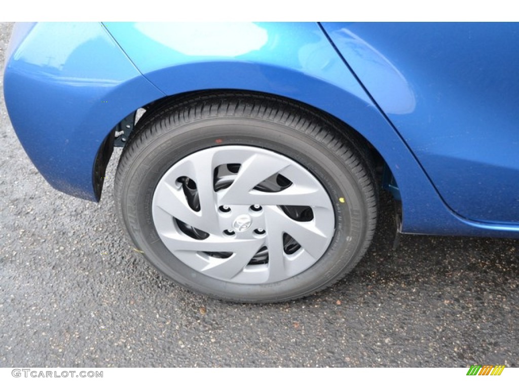 2016 Prius c Two - Blue Streak Metallic / Ash/Black photo #9