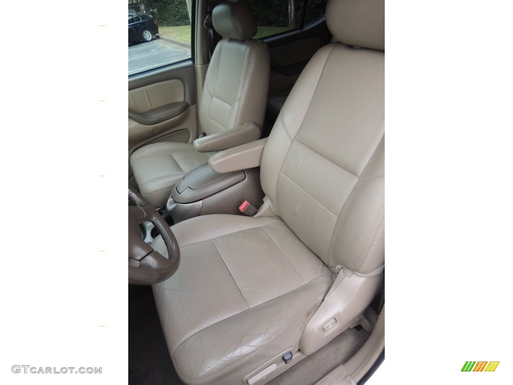 2002 Sequoia Limited 4WD - Natural White / Charcoal photo #22