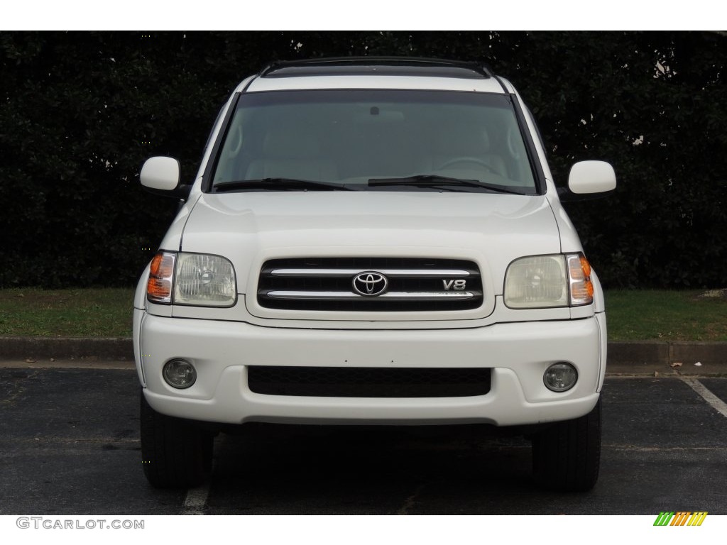 2002 Natural White Toyota Sequoia Limited 4wd 109909095 Photo 29