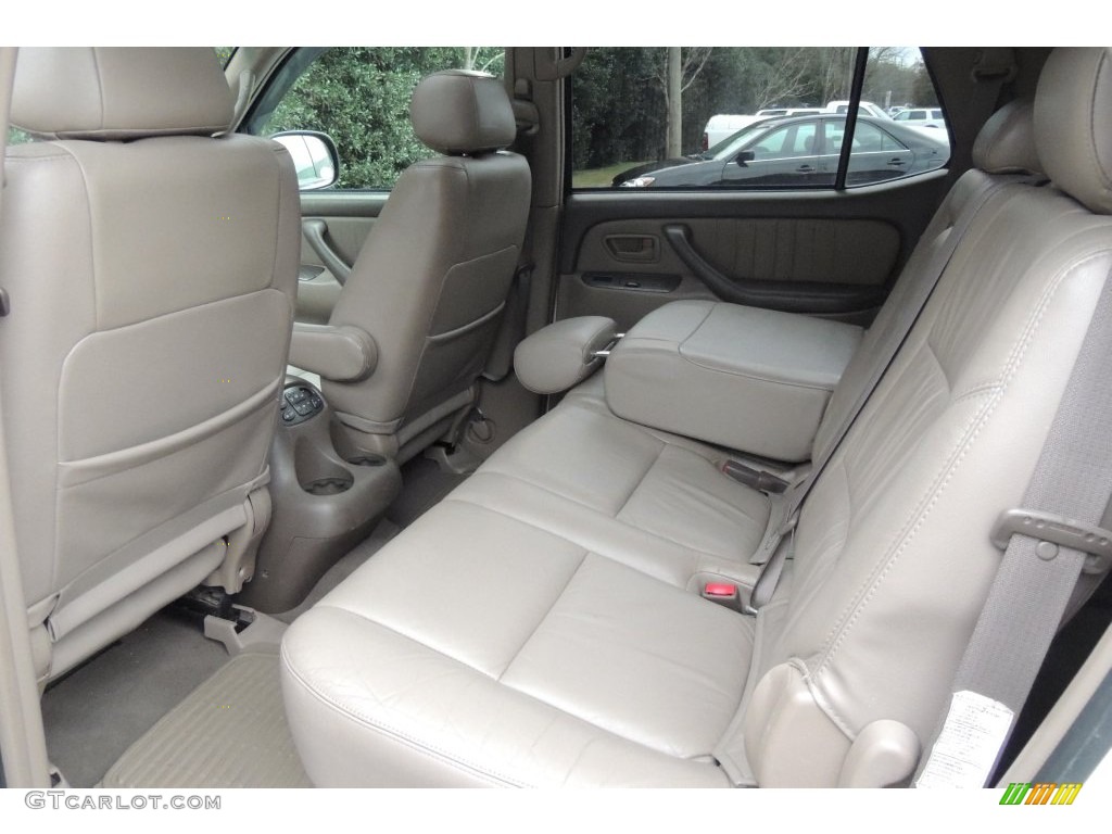 2002 Sequoia Limited 4WD - Natural White / Charcoal photo #32